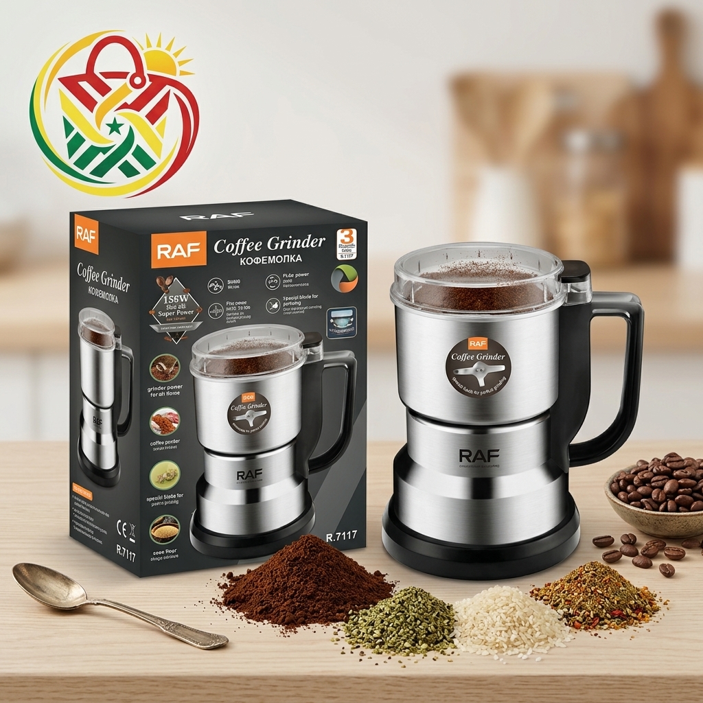 RAF Coffee Grinder – Moulin à Café Électrique Professionnel